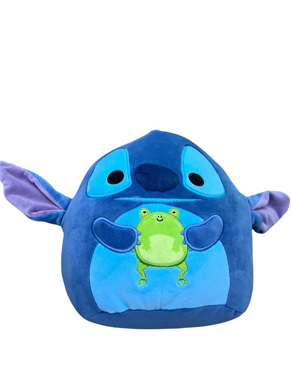 Stitch with Frog Squishmallow Plush 8”